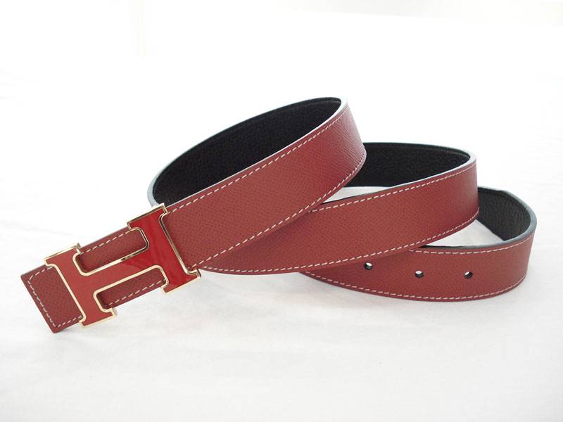 Hermes Belt 1001 red & black
